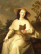 Jean-Baptiste Santerre Portrait de Louise Adeaide d'Orleans USA oil painting artist